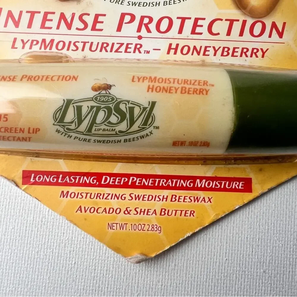 Lypsyl Rare Intense Protection Lypmoisturizer  Honey Berry  LIP Balm With SPF 15